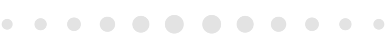 Ligne de points horizontale