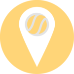 Pictogramme localisation région Nord Ouest jaune
