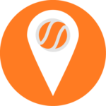 Pictogramme localisation région Sud Est Orange